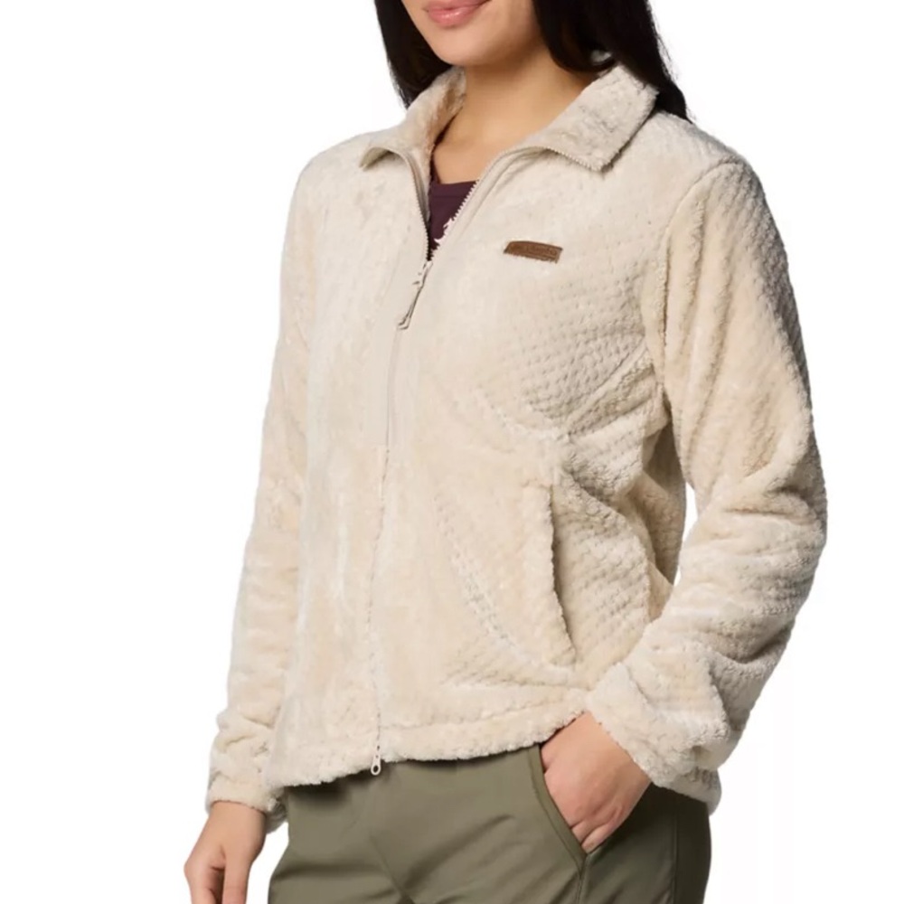 NWT Columbia Velvety Sherpa Fleece Jacket Fire Side Full Zip size 2X XXL New $70